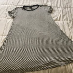 Forever 21 striped t-shirt dress